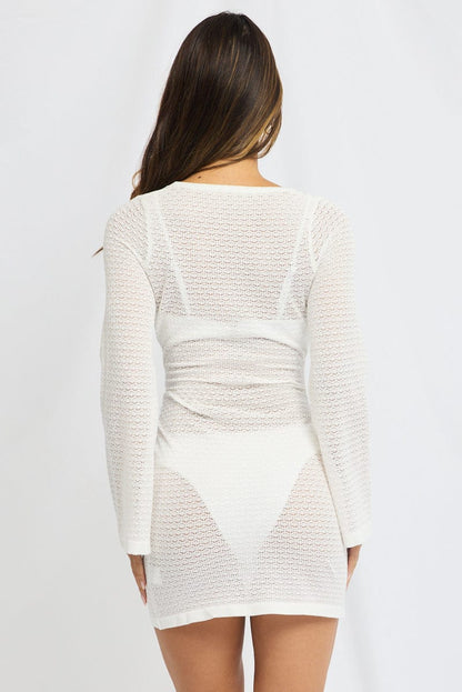 White Beach Dress